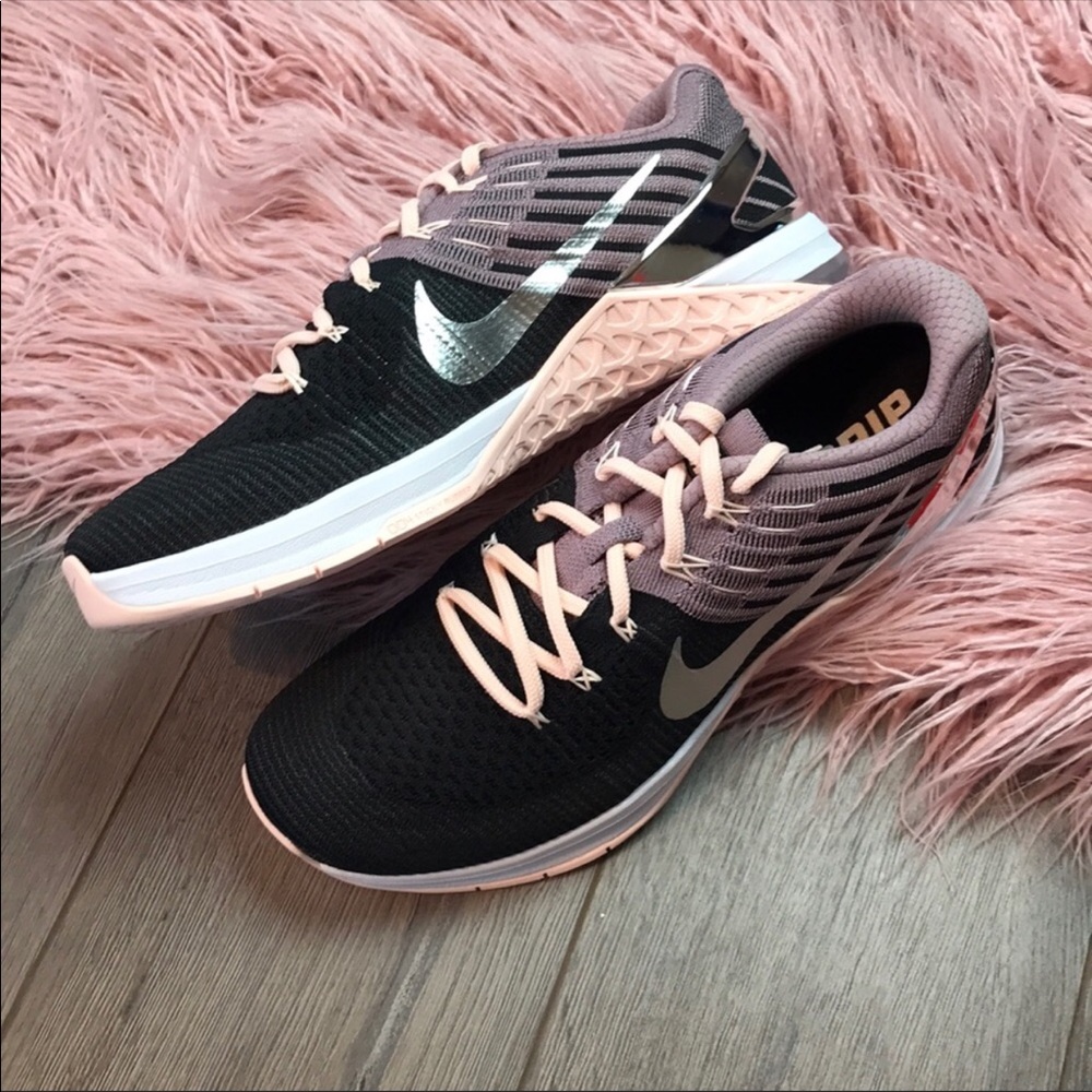 NWT Nike Metcon dsx Flyknit bionic black/pink - Picture 6 of 8