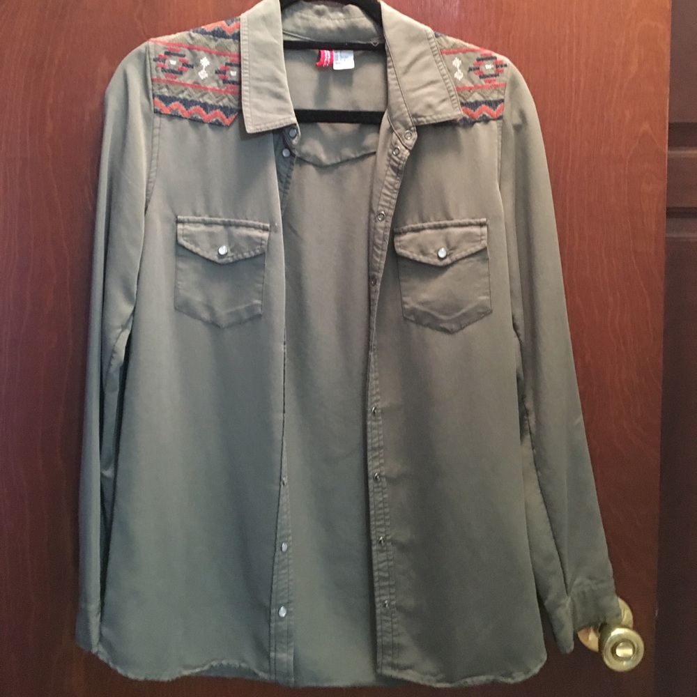 buttoned down shirt