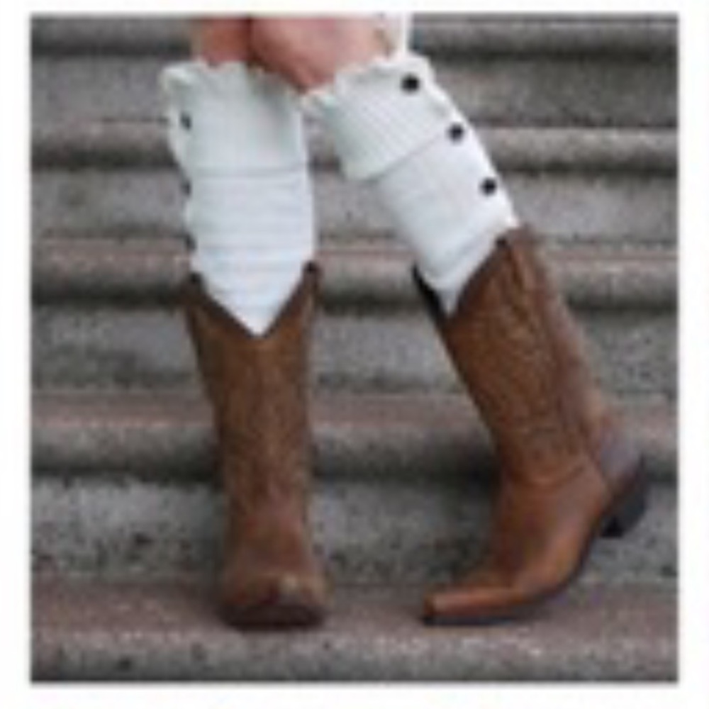 LEG WARMERS Buttoned Down - Picture 5 of 5