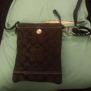 Black Coach Crossbody Purse
