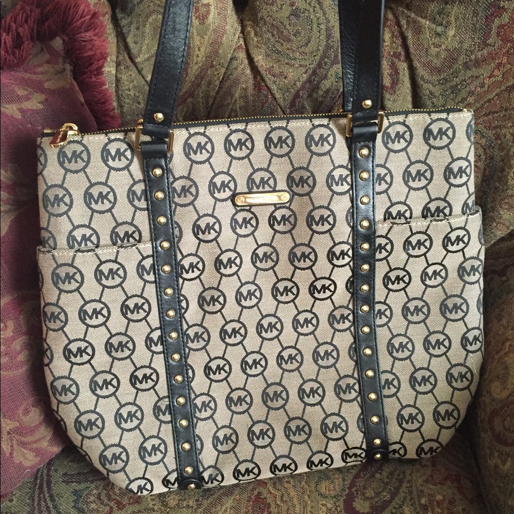 AUTHENTIC Michael Kors studded tote