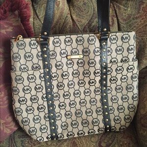 AUTHENTIC Michael Kors studded tote