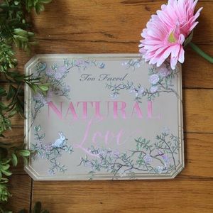 Too Faced Natural Love Palette LIGHTLY USED
