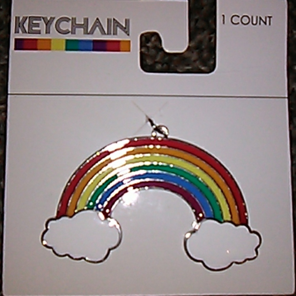 Rainbow keychain