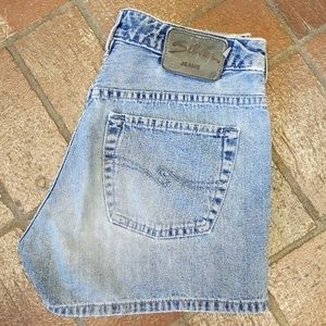 Classic Silver high waisted shorts