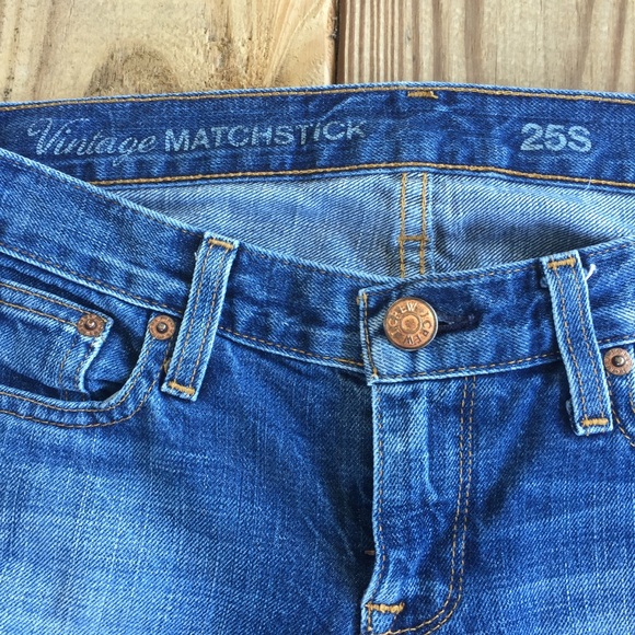 ❤️HP! J. Crew Jeans Vintage Size 25S - Picture 3 of 5