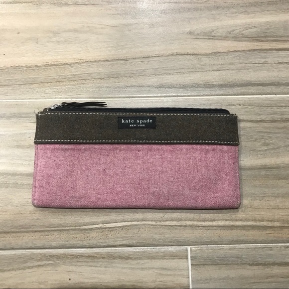 Wool Kate Spade Cosmetic Case - Picture 1 of 2