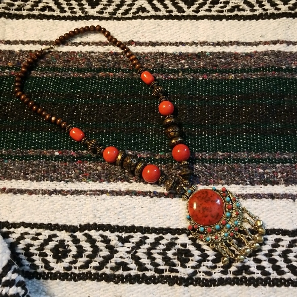Handmade necklace from India