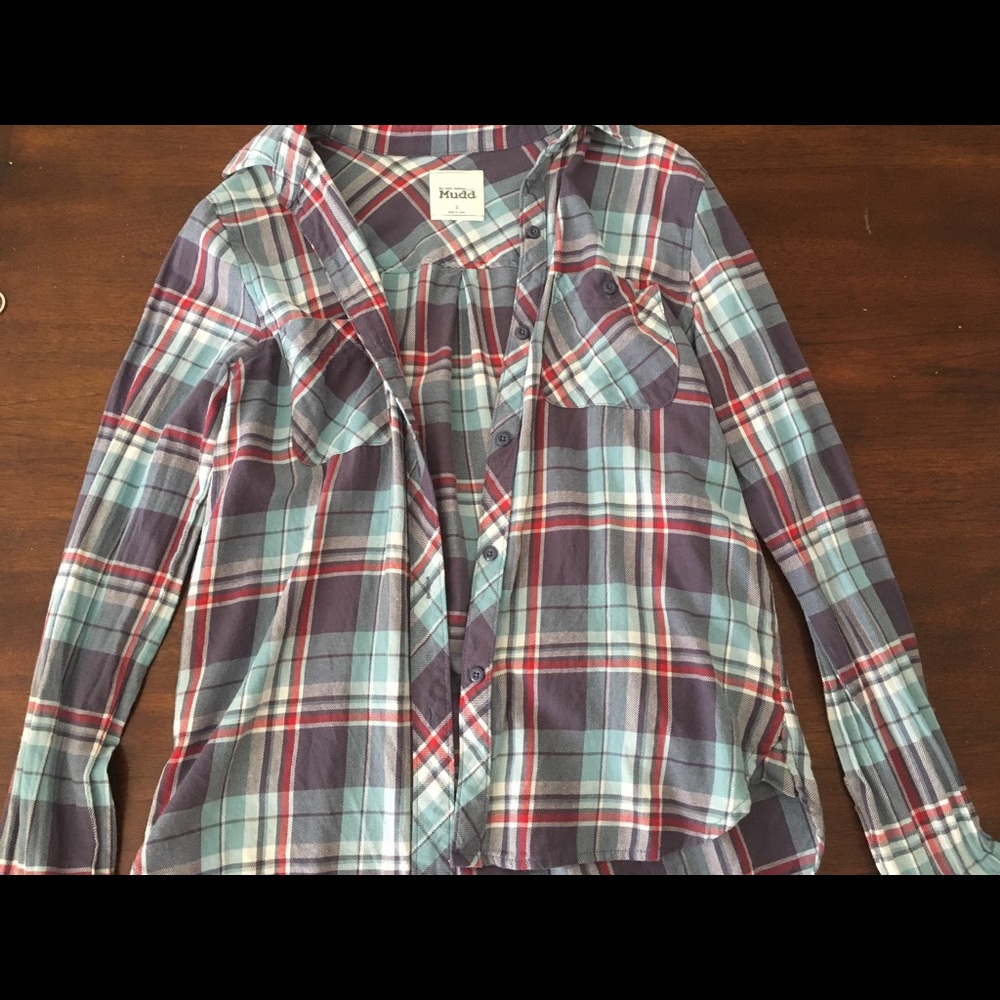 Teens Patterned Flannel🌸