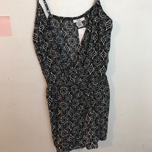 Printed Romper