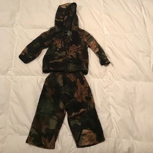 Camo two piece outfit