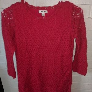 Cherokee Kids XL red dress