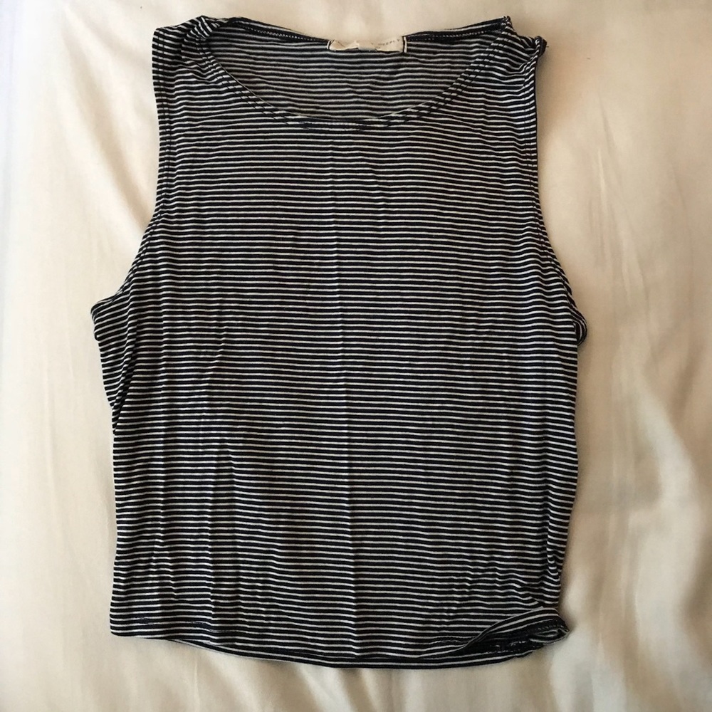 striped tank top
