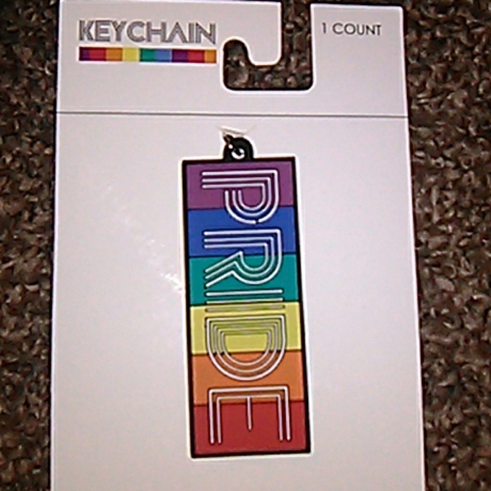Pride keychain