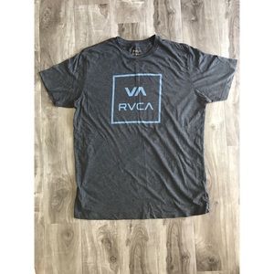 Men's RVCA box logo t shirt