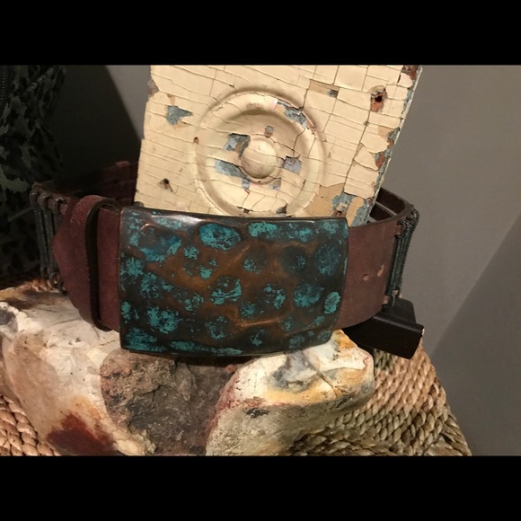 🌲Streets AHead Leather Belt/Buckle🌲super 😎 - Picture 6 of 8