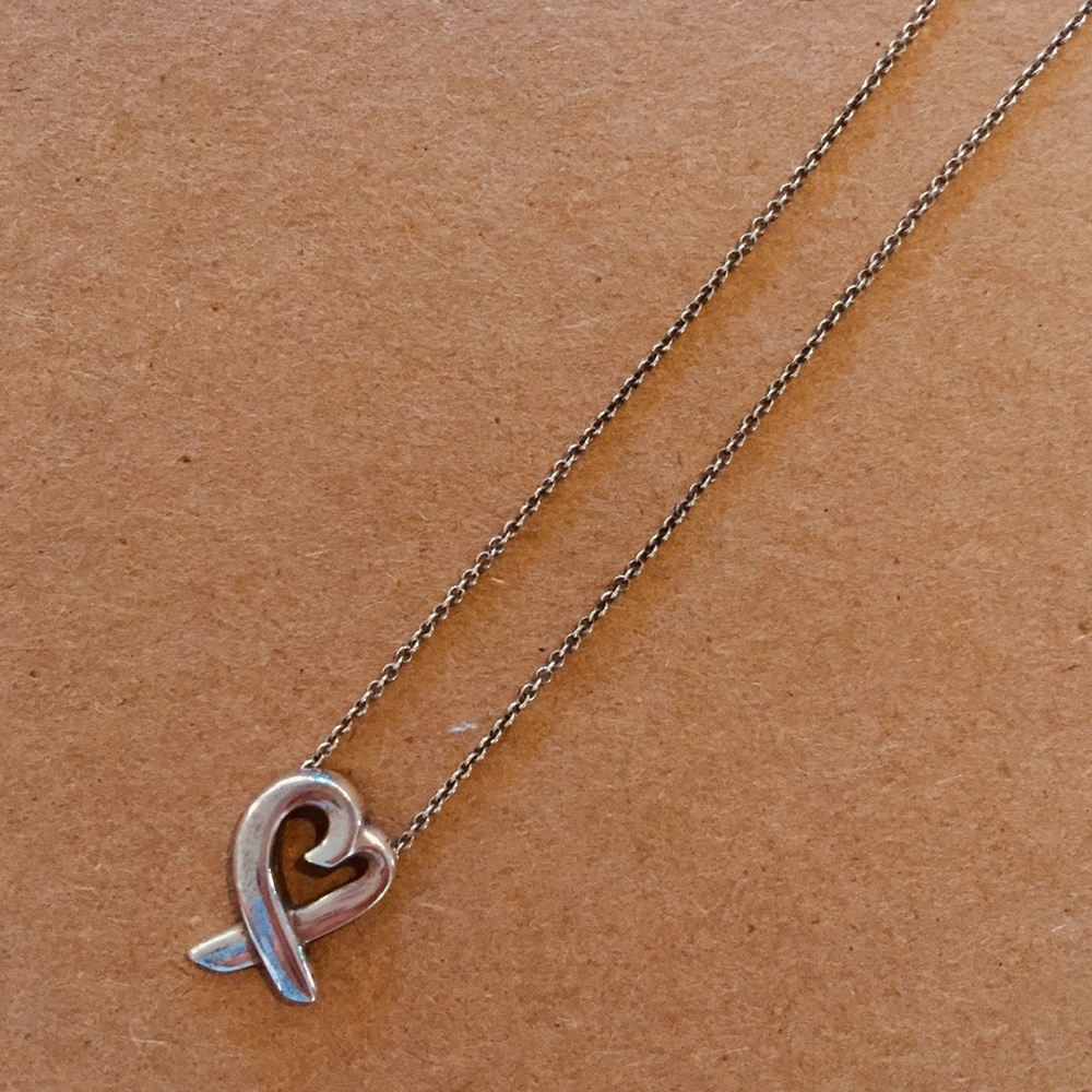 Tiffany & Co. Paloma Picasso Heart Necklace