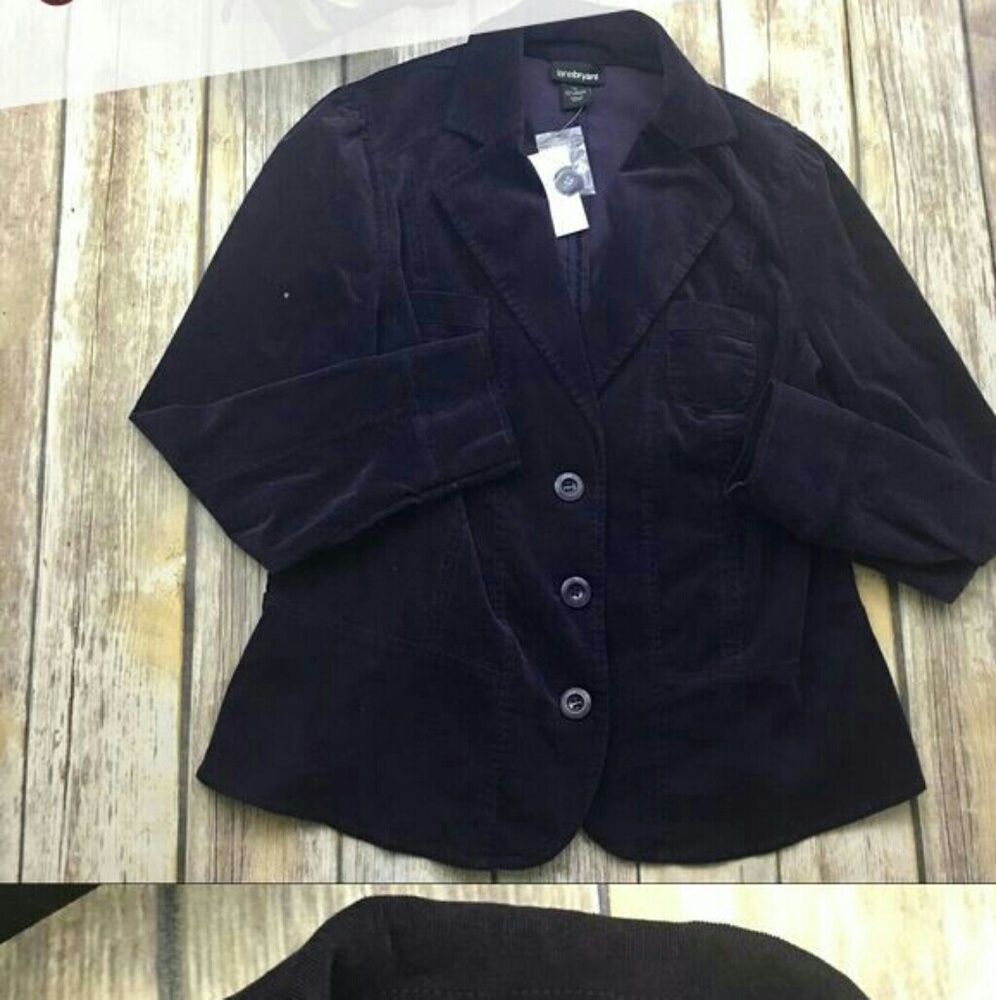 Corduroy soft lane bryant blazer