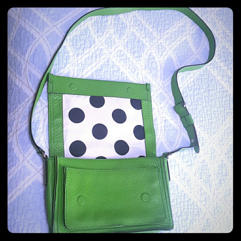 Kate Spade green crossbody