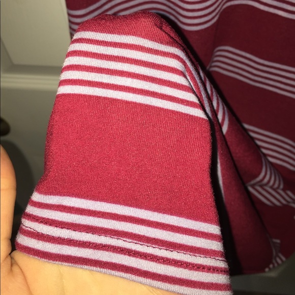 Lula Roe Maroon Dress - Picture 3 of 4