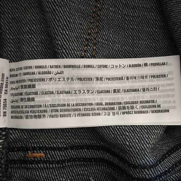 Abercrombie & Fitch High Waisted Denim Shorts - Picture 4 of 4