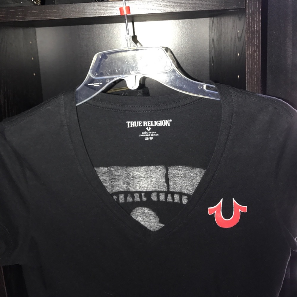 True religion v neck