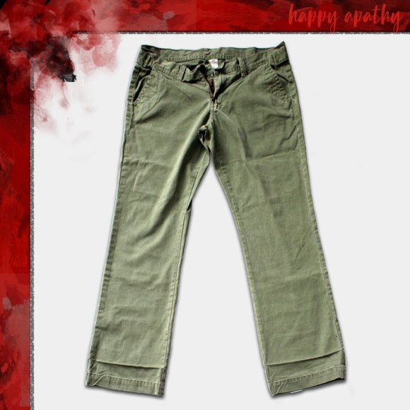 Lucky Brand Denim - Lucky Brand Green Dungarees