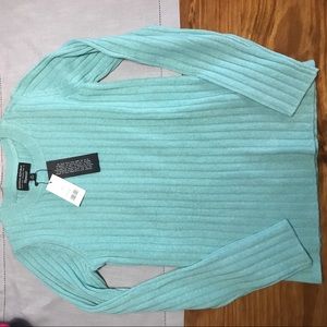 XS Banana Republic turquoise sweater