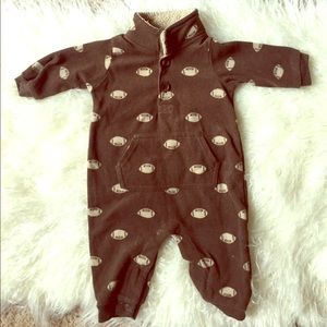 Baby Fleece Football Jumper ⭐️