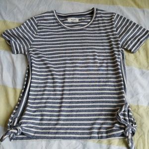 Madewell Tie Bottom Top