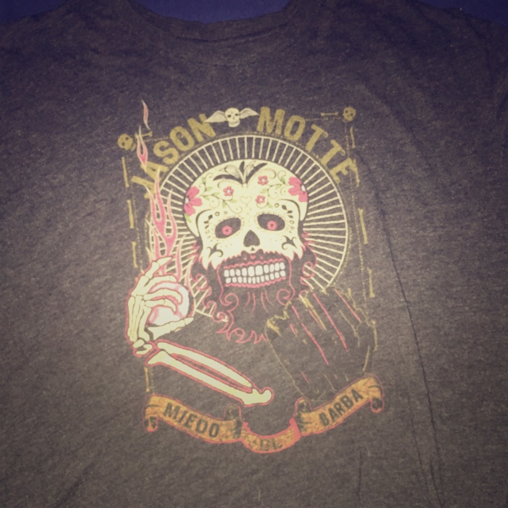 108 stitches Jason Motte “fear the beard” shirt