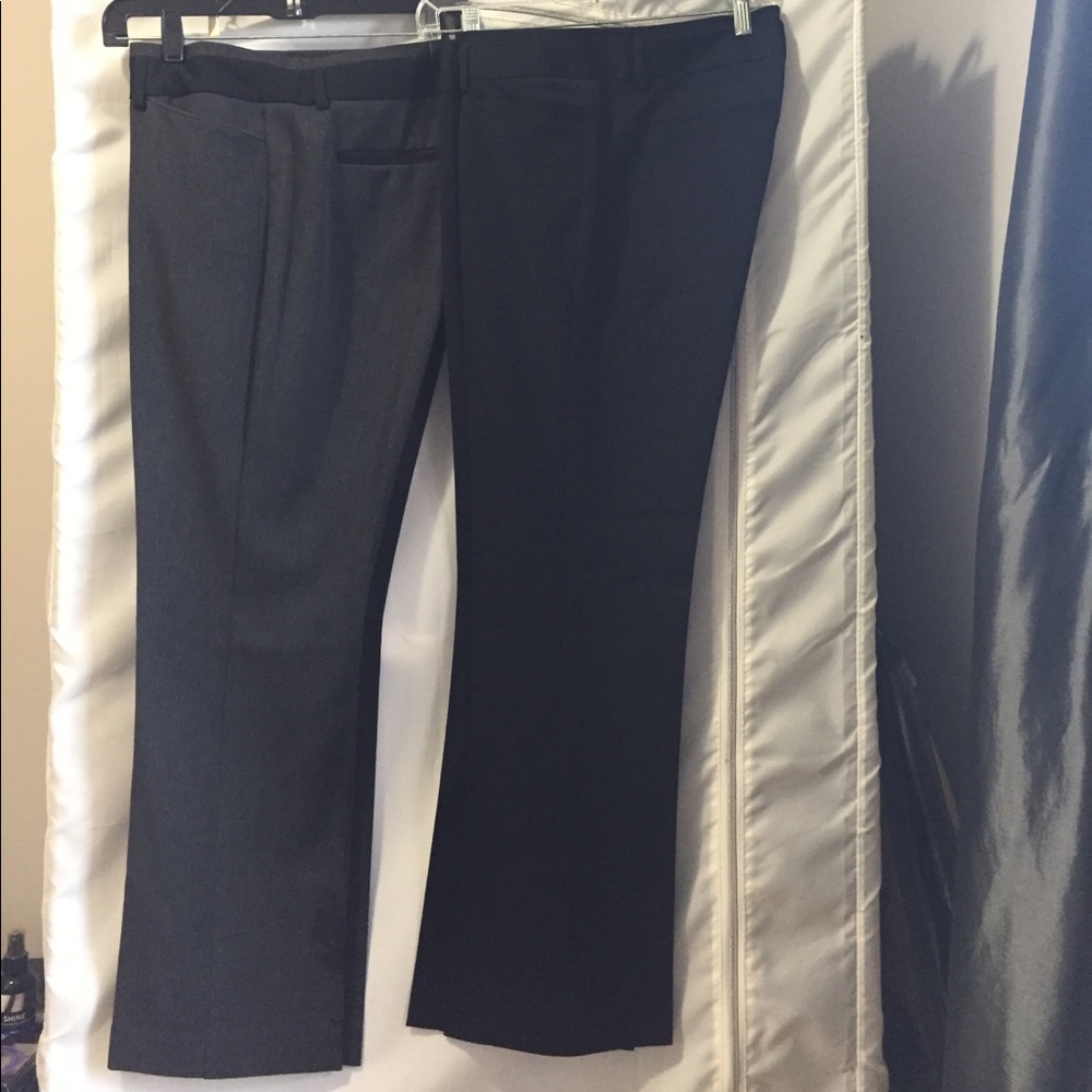 EXPRESS 2-for-1 BOOTCUT COLUMNIST PANTS