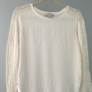 Loft White Long Sleeve