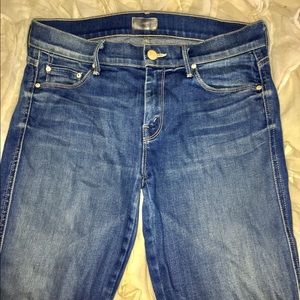 mother ankle skinnies // size 27