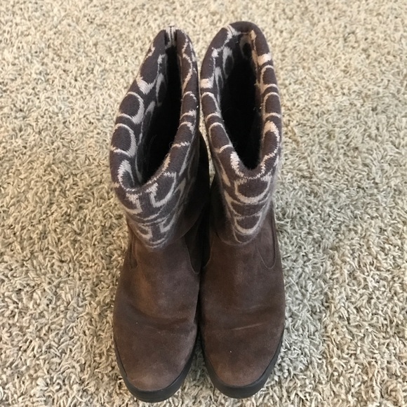 Authentic suede Coach boots - Great condition - Picture 2 of 7