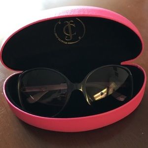 Authentic juicy couture tortoise brown sunglasses