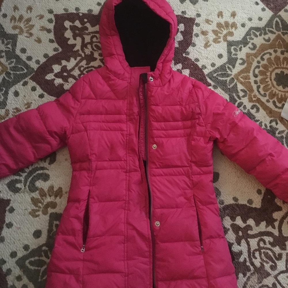 Pink girls winter coat 💕