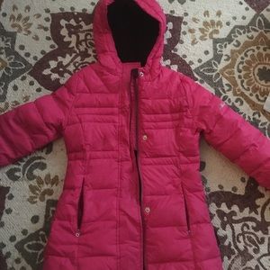 Pink girls winter coat 💕