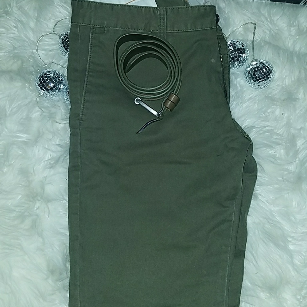 Mens Dockers olive Green Chinos