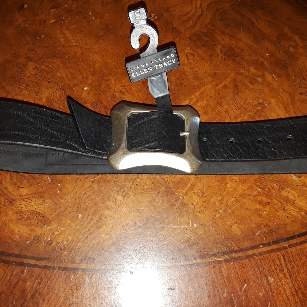 Leather belt