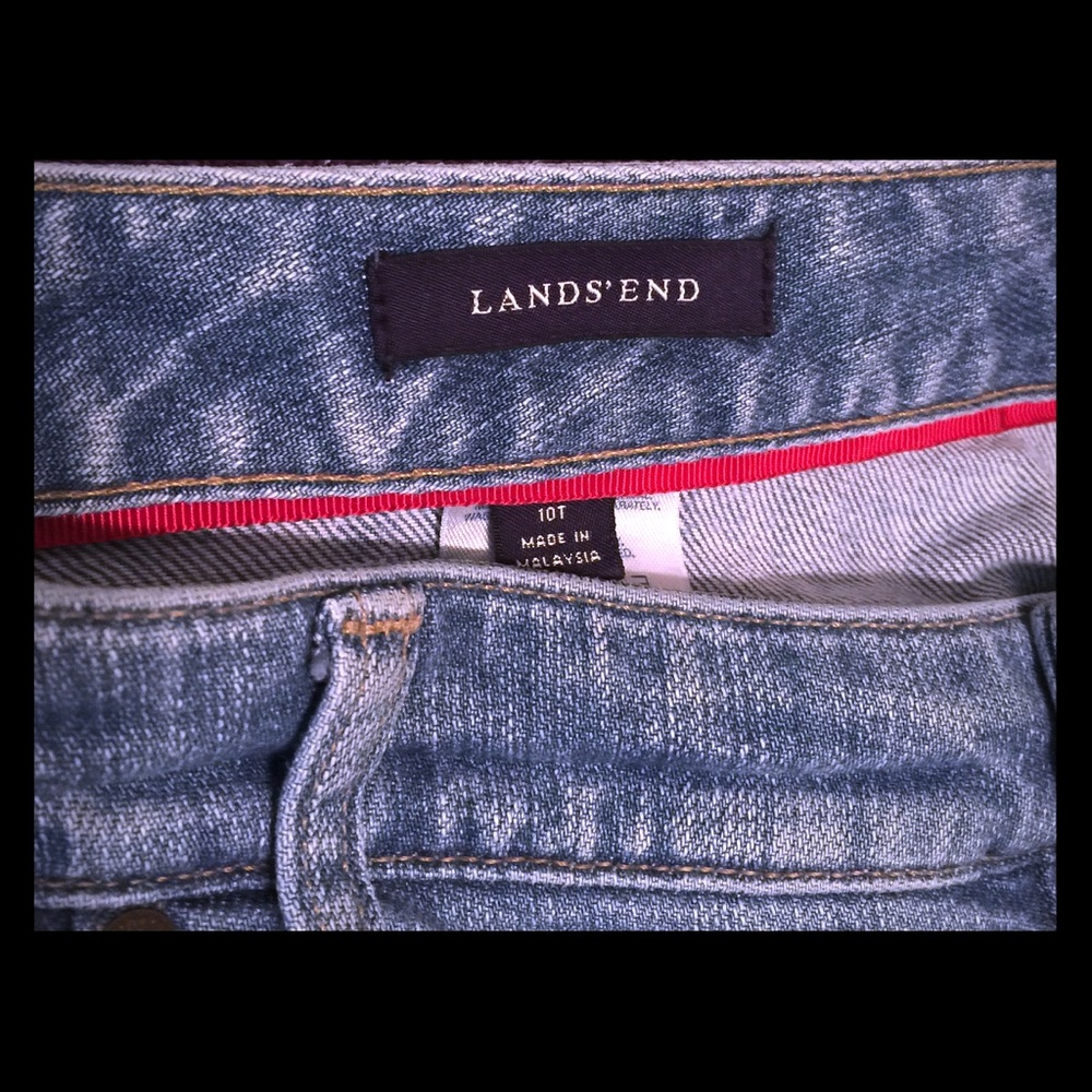 Lands End Women’s  Jeans Sz 10Tall 32” Inseam
