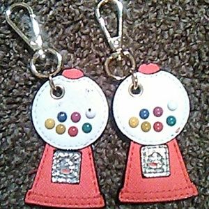 Gumball machine keychain