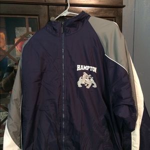 LIKE NEW HAMPTON BULLDOGS JACKET