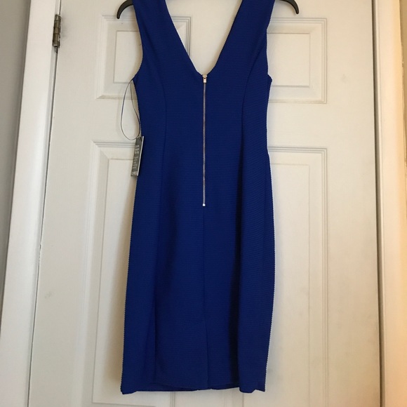 Blue bodycon dress - Picture 4 of 4