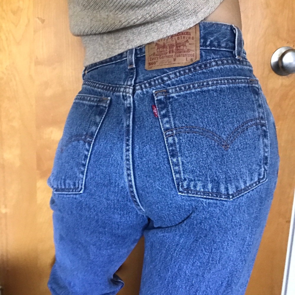 vintage levis 560 mom jeans size 6 mis s