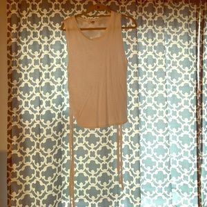 LNA white top size large