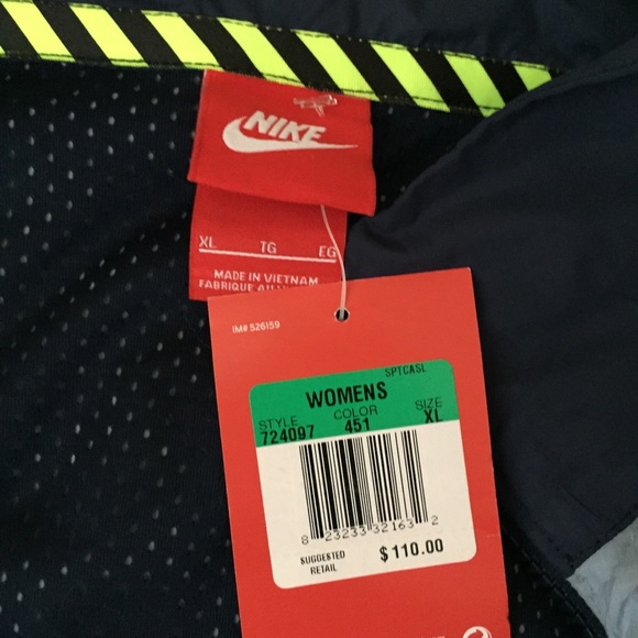 NIKE Women's RUN TRACK & FIELD WIND Jacket Sz XL - Picture 5 of 8