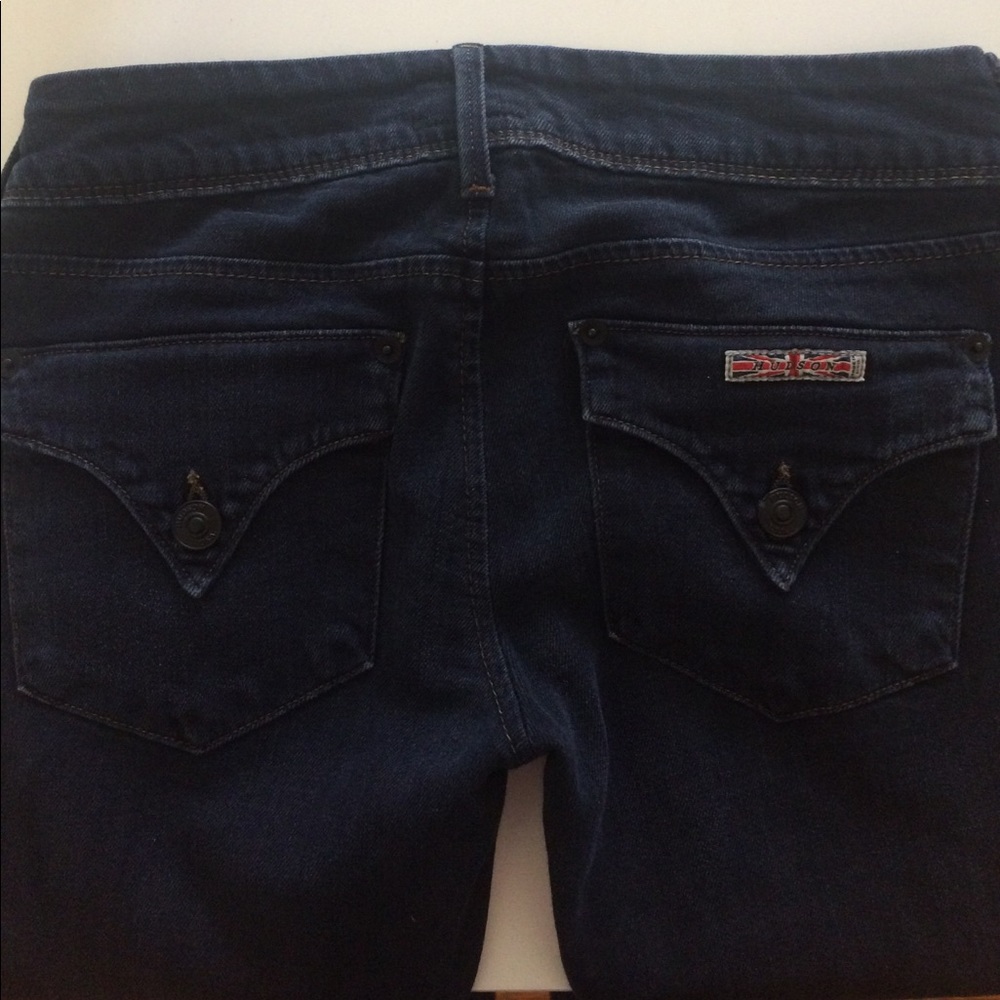Hudson jeans. Back pockets. Size 24.