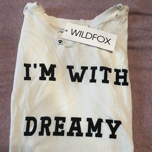 WILDFOX “I’m with Dreamy” T-shirt - Size XS -NEW!