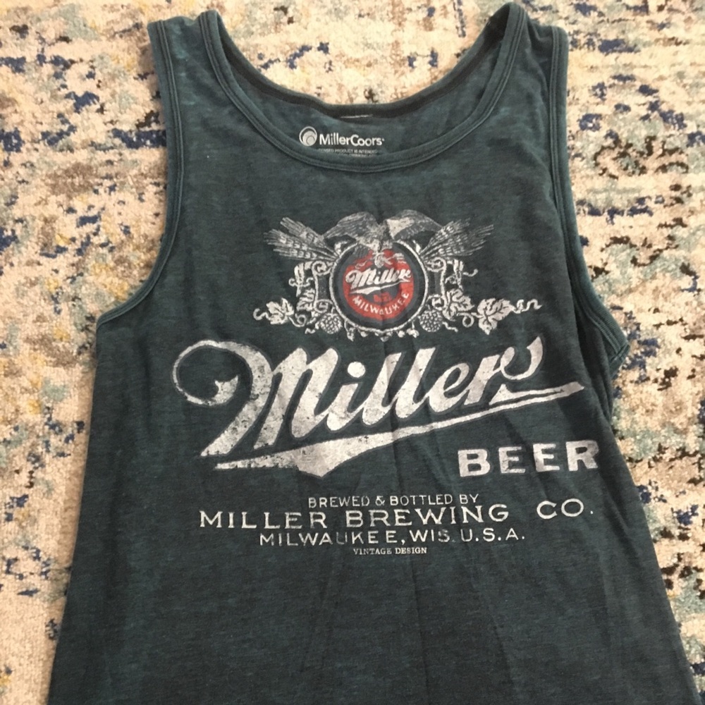 Miller beer Tank